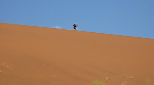 filming in desert